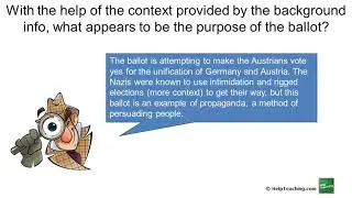 Using Context in Social Studies