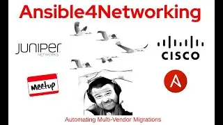 Ansible Preso Demo Multi-vendor router migration with Ansible automation and validated content.