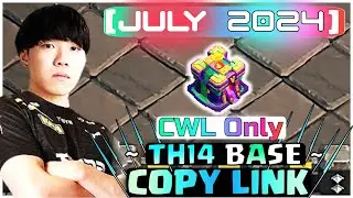 (TOP 10) BEST TH14 WAR BASE LINK 2024, TH14 ANTI 2 STAR WAR BASE 2024, TH14 CWL BASE CLASH OF CLAN