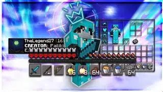 TheLegend27 [16x] (FPS+) | MCPE PVP TEXTURE PACK (1.17.2) w/Java UI