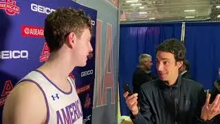 AU 81, Loyola 76 — Connor Nelson postgame