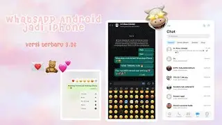 ❗VERSI UPDATE ❗CARA UBAH WHATSAPP ANDROID JADI WHATSAPP IPHONE IOS TERBARU | 100% BERHASIL