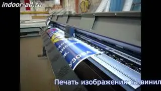 Интерьерная печать на пленке. Широкоформатная печать на пленке, самоклейке | ООО ИНДОР