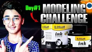 DAY #01: 3d Modeling In Blender Challenge