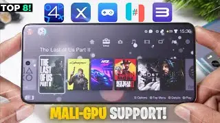 🔥Top 8 Best Mali GPU Emulators for Android | Play PC & Console Games On MOBILE 