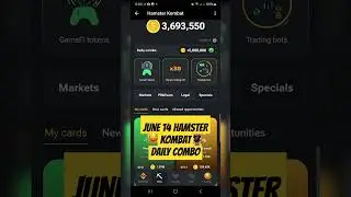 HAMSTER KOMBAT DAILY COMBO | JUNE 14 2024 | WANT TO BECOME A CEO?  #hamsterkombatdailycombo