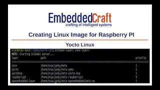 Creating Linux Image for Raspberry PI using Yocto
