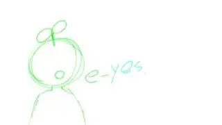 What does E-Y-E-S spell? |animatic|