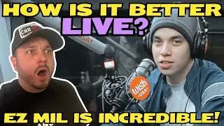 EZ MIL LIVE IS CRAZY! Ez Mil performs "Idk" LIVE on the Wish USA Bus REACTION
