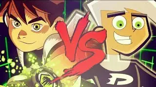 Ben 10 VS. Danny Phantom Batalha de Rap RapBits Part [ALL PLACE BR] em 8 Minutoz