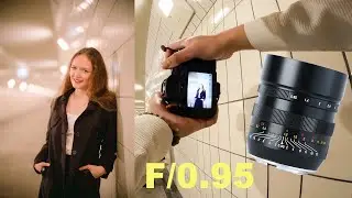 First Time Using a 50mm f/0.95! Brightin Star 50mm f/0.95 Unboxing with Sample Shoot!