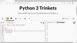 Iterating Through Characters and Words with a for loop in Python