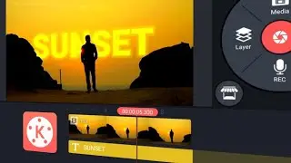 How To Add Text Behind Object In Kinemaster | Video Editing Tutorial