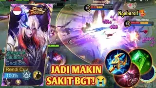 CECILION TRINITY BUAT DAMAGE MAKIN SAKIT BANGET! 1x COMBO MATI! BUILD CECILION TERSAKIT 2026 - MLBB