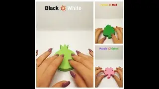Guess The Color Challenge! #3🎨🌈📊🍡 Kineticsand! #Kineticsand #guessthecolor #asmr #satisfyingvideo