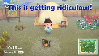I can't believe I have yet another campsite villager!