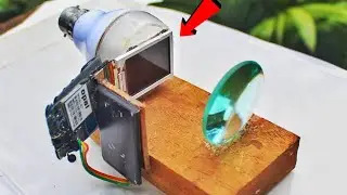how to make dye mini projector in old phone