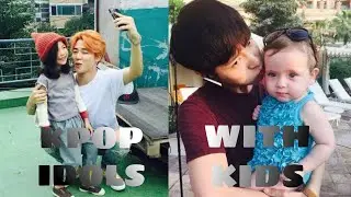 KPOP IDOLS CUTE MOMENTS WITH KIDS || KPOP EDITS