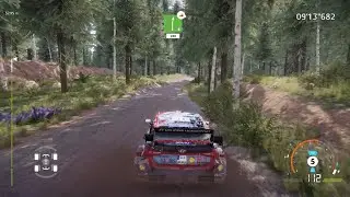 WRC jump and crash and rollover into the spectators