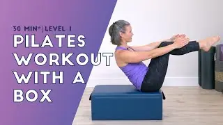 Pilates Workout with a Box | Full Body Pilates Workout