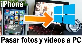 Como pasar fotos y videos de un iphone a computadora PC windows SOLUCIONADO!! (funciona 2021)