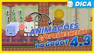 CREATING Animations with Animated Sprite 2D + Spritesheet in Godot 4.3 | Godot Tutorial