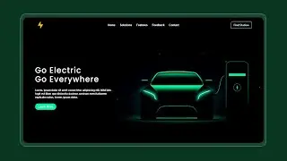 How To Make A Modern Website Using Html Css & Javascript |  HTML CSS