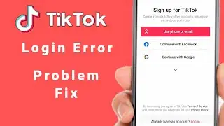 Fix TikTok Login Problem | TikTok Too Many Attempts Try Again