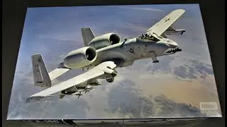 ALL NEW! A-10C Thunderbolt II Warthog 1/48 Scale Model Kit A10 Flying Tigers Academy 12348 Review