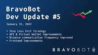 BravoBot (Crypto Bot) Development Update #5: Stop-Loss and other improvements