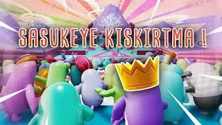 Barış G Ama Sürekli Trollüyor Sasukeye Kışkırtma | Fall Guys