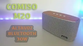 ANÁLISIS ALTAVOZ BLUETOOTH COMISO M20