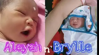 BABY BRYLLE and BABY ALEYAH MGA BAGO KONG PAMANGKIN | JethroB. Lachica