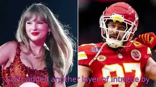 Taylor Swift sent a hidden message to Travis Kelce during her London concert !! #taylorswift #travis