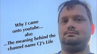 Why I upload on youtube ||| CJs Life ||| 24.08.2020