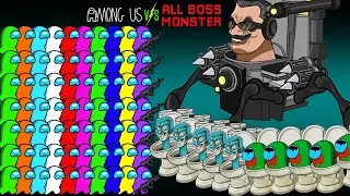 어몽어스Among Us VS Skibidi Toilet Character  AMONG US FUNNY ANIMATION