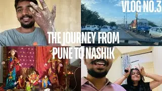 VLOG NO. 3 WATCH MY JOURNEY FROM PUNE TO NASHIK ❤️ #vlog