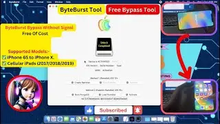 iPhone X Bypass Without Signal For Free | Anna Solution Zone | ByteBurst Free Bypass Tool