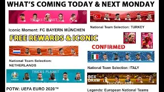 NEXT ICONIC MOMENT & TEAM SELECTION DETAILS IN PES 2021 MOBILE ( OFFICIAL)