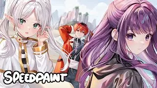 SPEEDPAINT | Frieren: Beyond Journey's End [Paint Tool SAI]