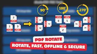​How to Rotate PDF Pages Permanently & Offline (90°/180°/270°) - AlsaferPDF-Pro Rotate