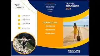 Tri Fold Brochure Design 