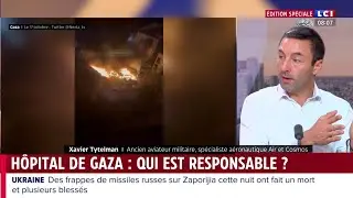 Qui a bombardé l'hôpital de Gaza ? Analyse OSINT des images