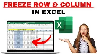 How to Freeze Row & Column in Excel