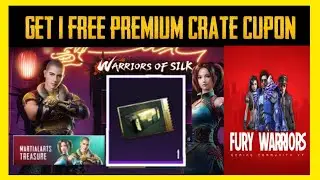 Get Free Premium Crate Cupon from Martial Treasure Arts Event in Pubg Mobile