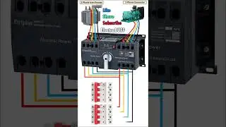 Automatic Generator Chageover Switch Connection 