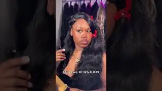 The most NATURAL body wave glueless wig that ever existed 😳💯#allovehair #wiginstall #shorts