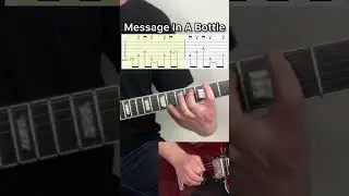 Message in a Bottle Guitar + Tabs 