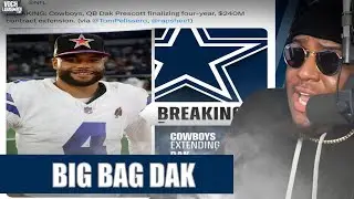 ✭ Dallas Cowboys and QB Dak Prescott agree to 4 year $260m contract