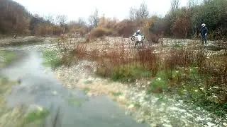 Катание по горкам с друзьями